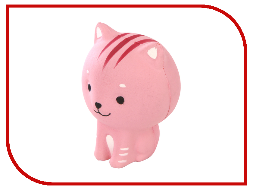 

Игрушка антистресс Squishy Котенок розовый ZSQ-07, ZSQ-07