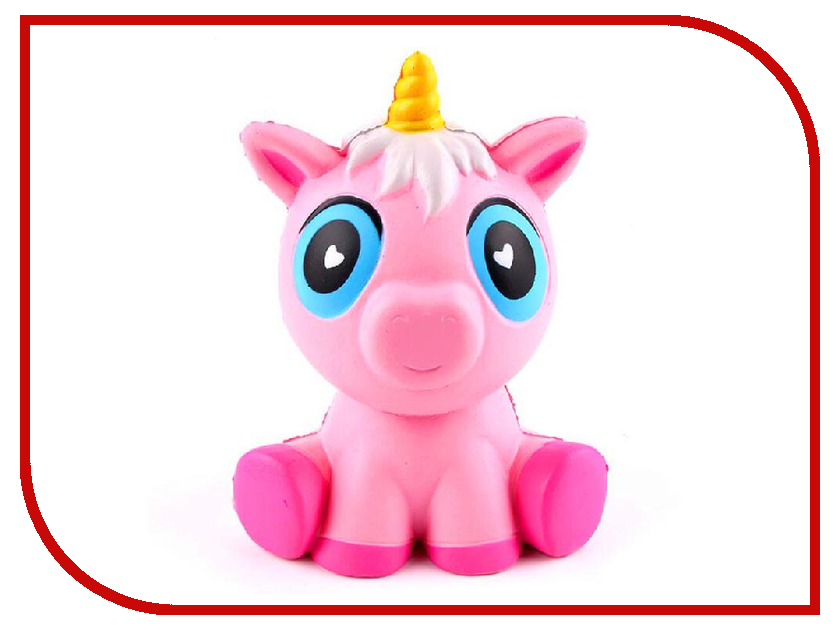 

Игрушка антистресс Squishy Единорожка с золотым рогом ZSQ-01, ZSQ-01