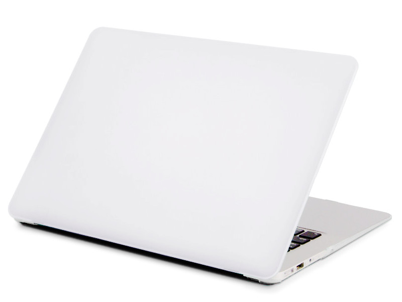 фото Аксессуар чехол gurdini для apple macbook air 13 plastic matt white 907722