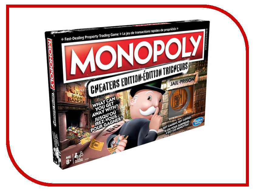 

Игрушка Hasbro Monopoly Большая афёра E1871121, Большая афёра