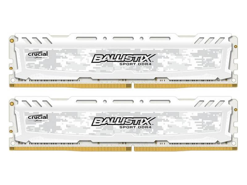 

Модуль памяти Crucial Ballistix DDR4 DIMM 2400MHz PC-19200 CL16 - 32Gb KIT (2x16Gb) BLS2K16G4D26BFSC, BLS2K16G4D26BFSC