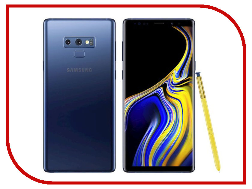 

Сотовый телефон Samsung Galaxy Note 9 512GB Blue, SM-N960F Galaxy Note 9