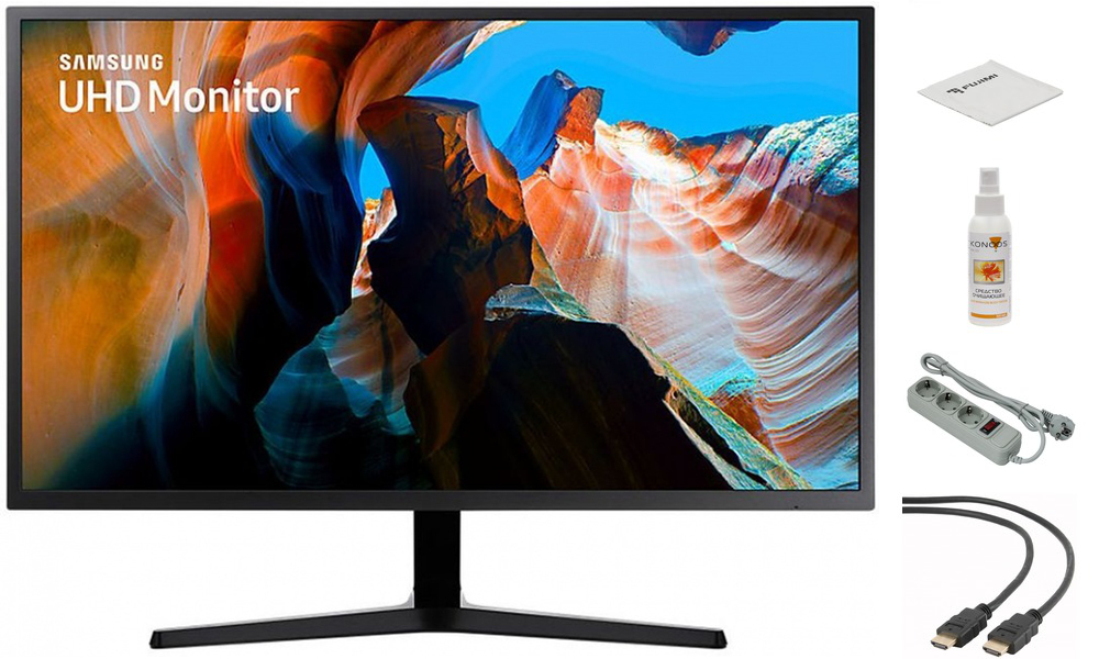 фото Монитор samsung u32j590uqi dark grey выгодный набор + серт. 200р!!!