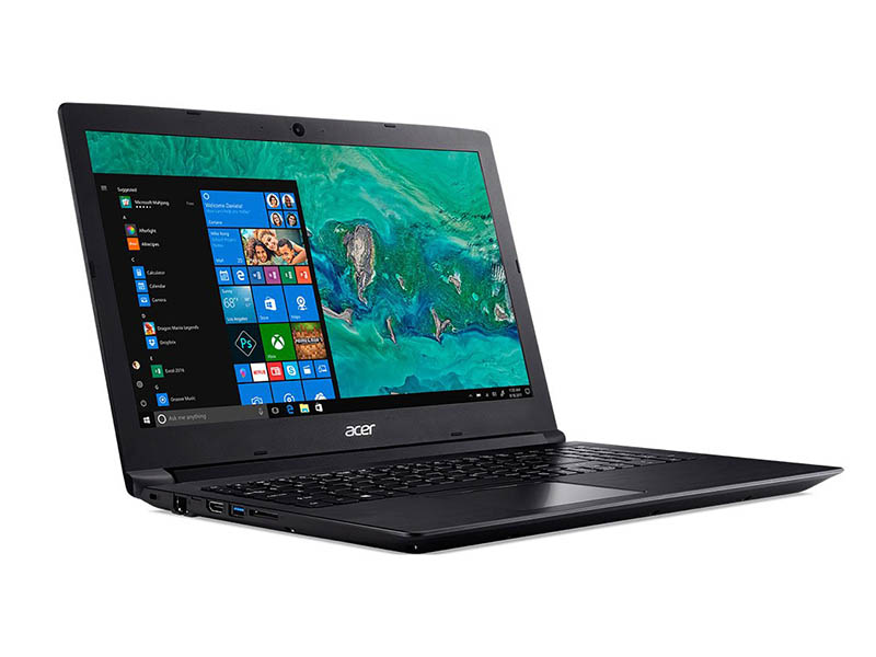 

Ноутбук Acer Aspire A315-53G-375L Black NX.H1AER.006 (Intel Core i3-8130U 2.2 GHz/4096Mb/256Gb SSD/nVidia GeForce MX130 2048Mb/Wi-Fi/Bluetooth/Cam/15.6/1920x1080/Windows 10 Home 64-bit), Aspire A315-53G-375L
