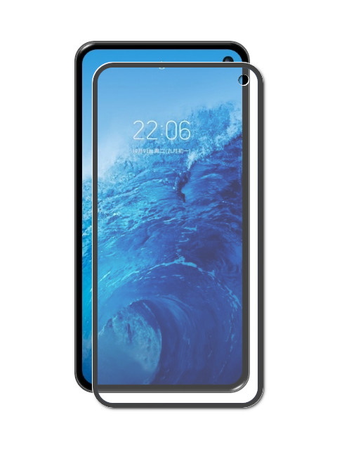 

Аксессуар Закаленное стекло для Samsung Galaxy S10 DF 3D Full Screen Black sColor-62, sColor-62