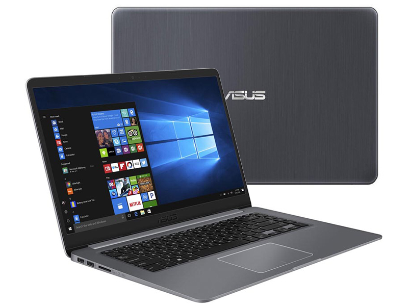 

Ноутбук ASUS VivoBook S510UF-BQ674T Grey 90NB0IK5-M10800 (Intel Core i3-8130U 2.2 GHz/8192Mb/1000Gb+16Gb SSD/nVidia GeForce MX130 2048Mb/Wi-Fi/Bluetooth/Cam/15.6/1920x1080/Windows 10 Home 64-bit), VivoBook S510UF-BQ674T