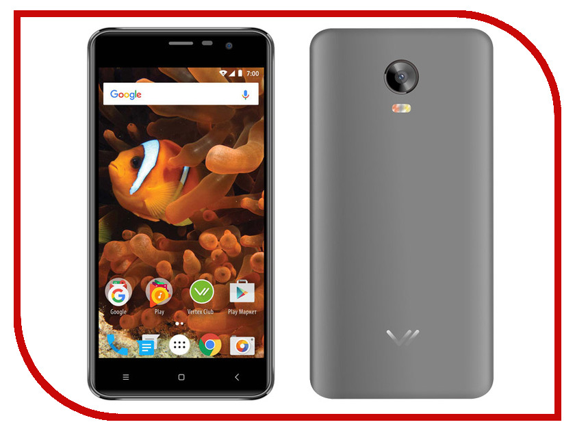 

Сотовый телефон VERTEX Impress Reef Graphite, Reef