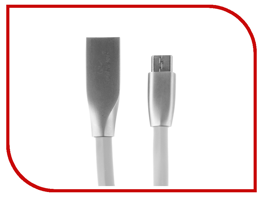 

Аксессуар Gembird Cablexpert USB AM/microBM 1.8m White CC-G-mUSB01W-1.8M, CC-G-mUSB01W-1.8M