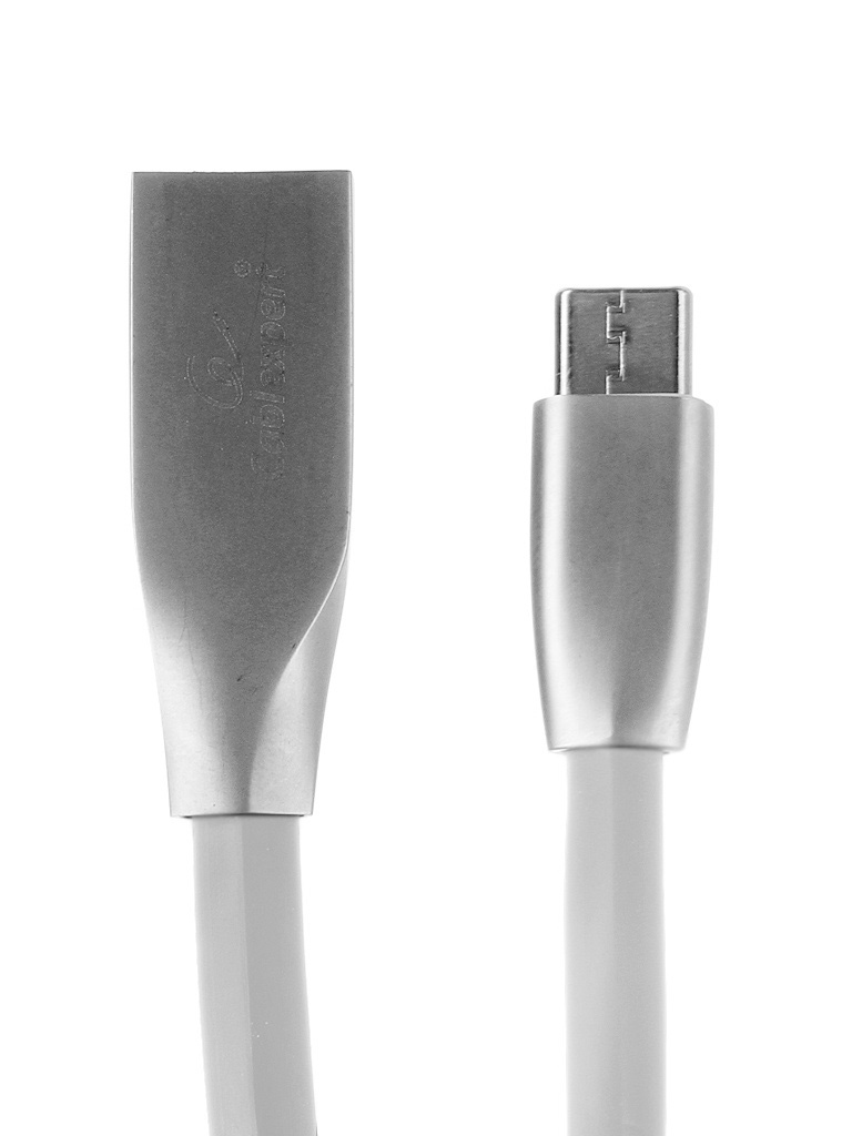 Аксессуар Gembird Cablexpert USB AM/microBM 1.8m White CC-G-mUSB01W-1.8M