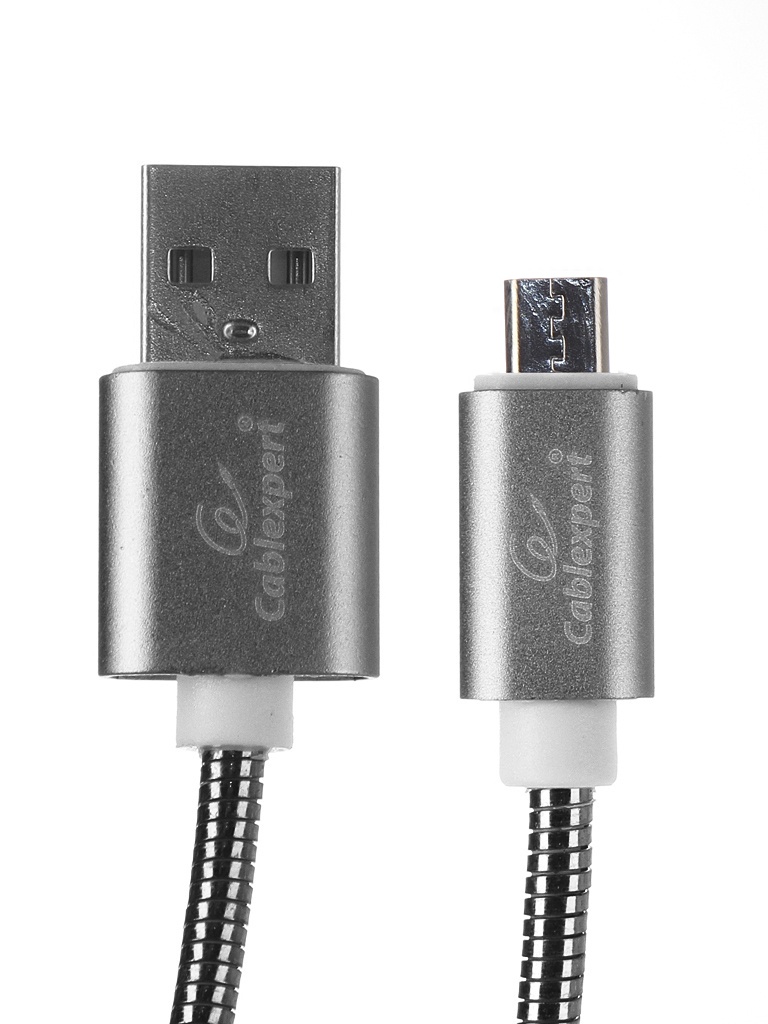 

Аксессуар Gembird Cablexpert USB AM/microBM 1.8m Titan CC-G-mUSB02Gy-1.8M, CC-G-mUSB02Gy-1.8M