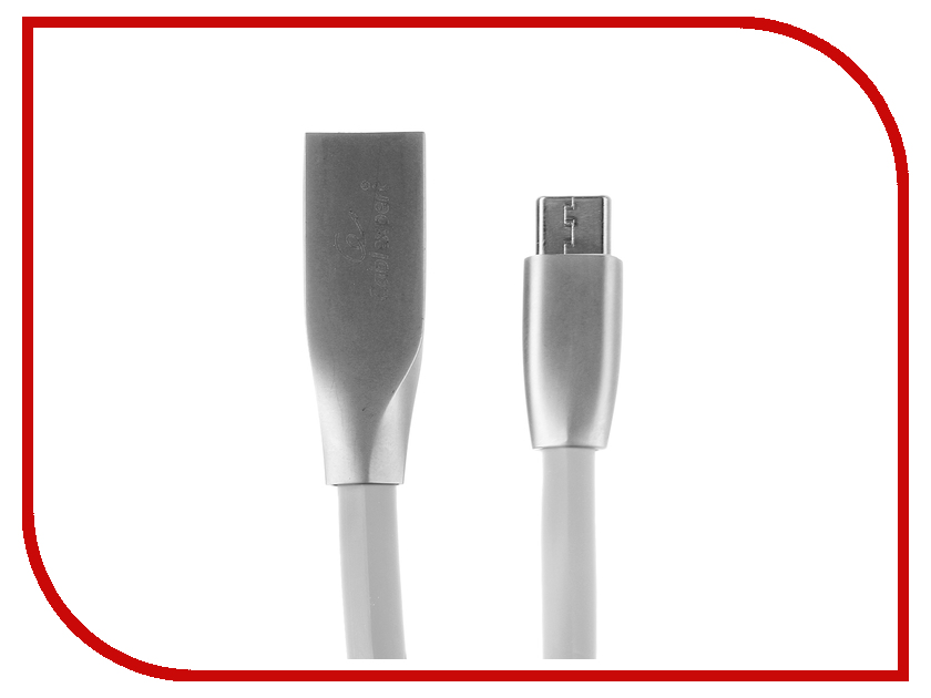 

Аксессуар Gembird Cablexpert USB AM/Type-C 1m White CC-G-USBC01W-1M, CC-G-USBC01W-1M
