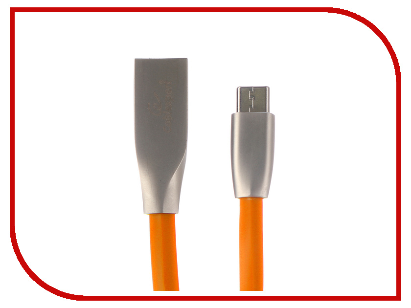 

Аксессуар Gembird Cablexpert USB AM/Type-C 1m Orange CC-G-USBC01O-1M, CC-G-USBC01O-1M