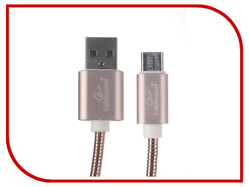 

Аксессуар Gembird Cablexpert USB AM/Type-C 1m Gold CC-G-USBC02Cu-1M, CC-G-USBC02Cu-1M