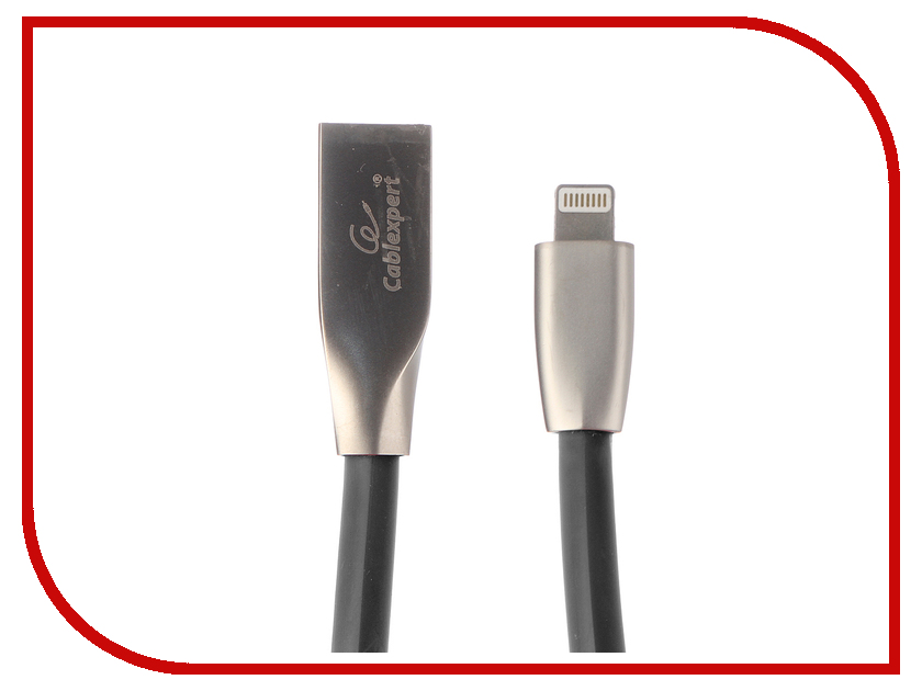 

Аксессуар Gembird Cablexpert USB AM/Lightning 1m Black CC-G-APUSB01Bk-1M, CC-G-APUSB01Bk-1M