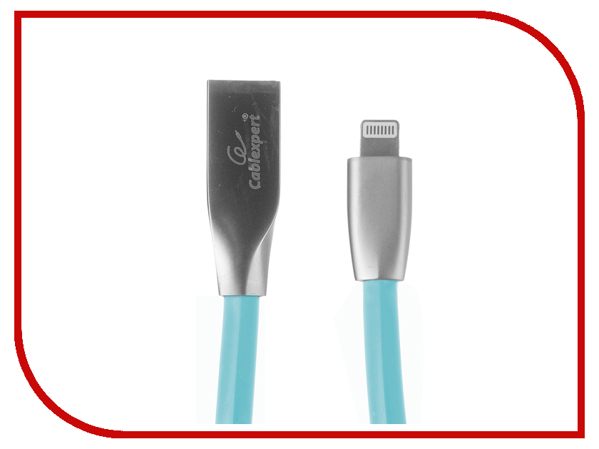 

Аксессуар Gembird Cablexpert USB AM/Lightning 1m Blue CC-G-APUSB01Bl-1M, CC-G-APUSB01Bl-1M