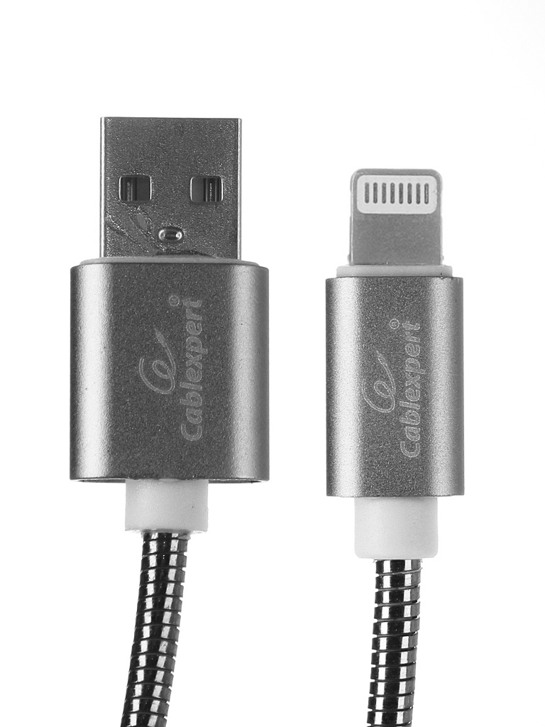 фото Аксессуар Gembird Cablexpert USB AM/Lightning 1m Titan CC-G-APUSB02Gy-1M