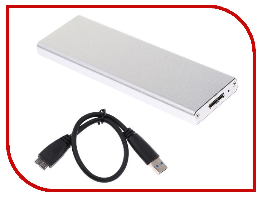 фото Внешний корпус для SSD M.2 Orient 3502S U3 USB 3.0 Silver 30778