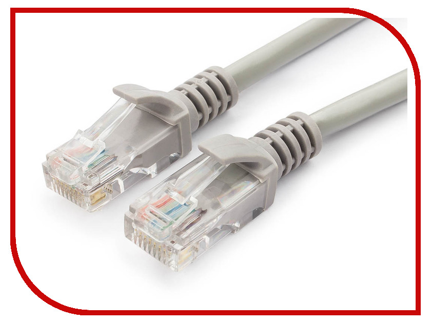 

Сетевой кабель Gembird Cablexpert UTP cat.5 7.5m Gray PP10-7.5M, PP10-7.5M