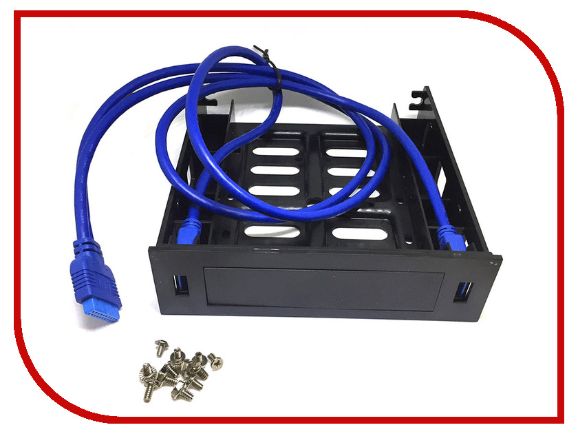 

Планка на переднюю панель Espada 2xUSB3.0 Efr3u525 43810, Efr3u525
