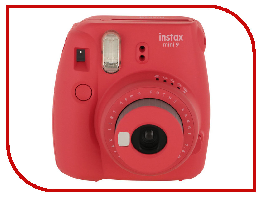 

Фотоаппарат Fujifilm Instax Mini 9 Poppy Red, Instax Mini 9