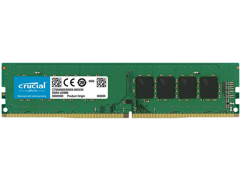 фото Модуль памяти Crucial DDR4 DIMM 2666MHz PC4-21300 CL19 - 16Gb CT16G4DFD8266