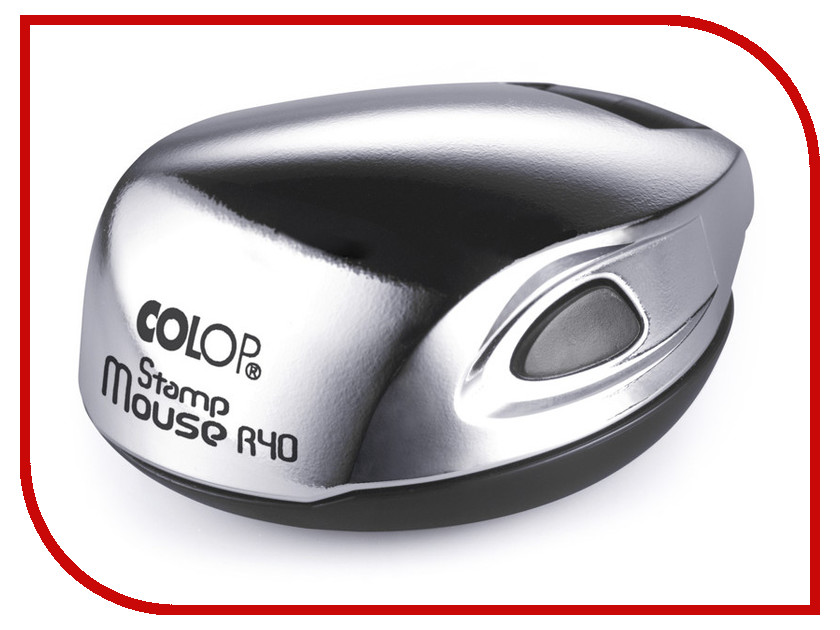 

Оснастка для круглой печати Colop Stamp Mouse R40 d-40mm Silver, Stamp Mouse R40