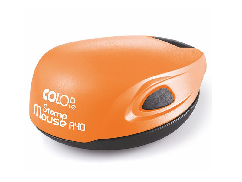 фото Оснастка для круглой печати colop stamp mouse r40 d-40mm orange