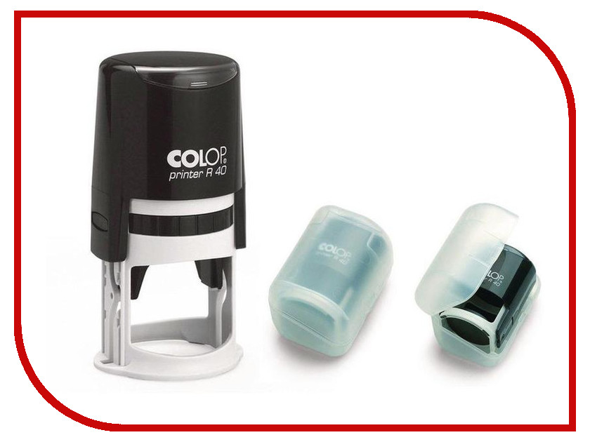 

Оснастка для круглой печати Colop Printer R40 + Box d-40mm Black, Printer R40 + Box