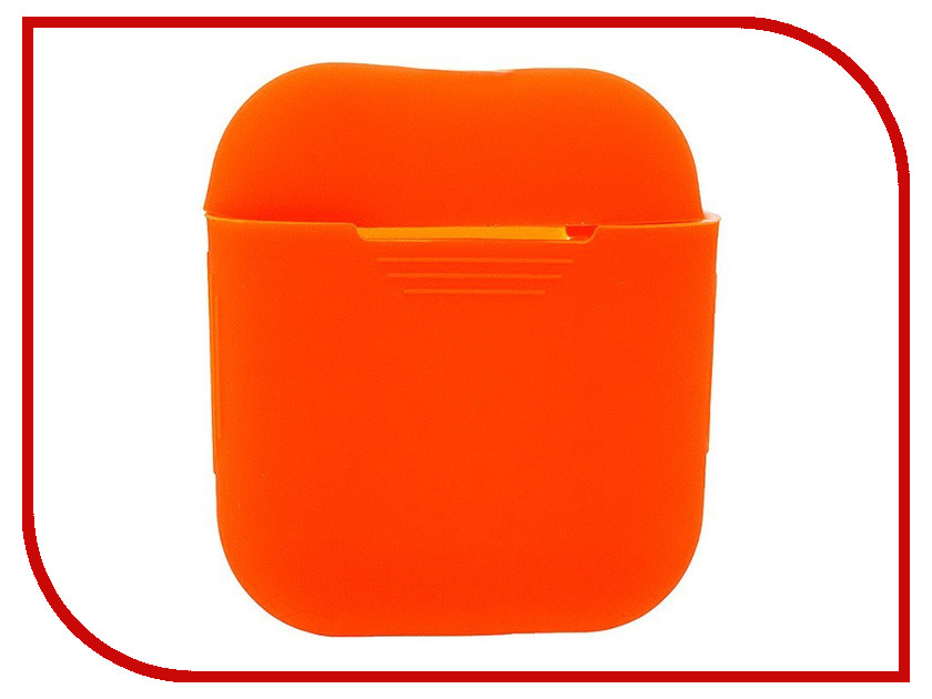 

Аксессуар Чехол Activ Silicone Slim для APPLE AirPods Orange 91802, 91802
