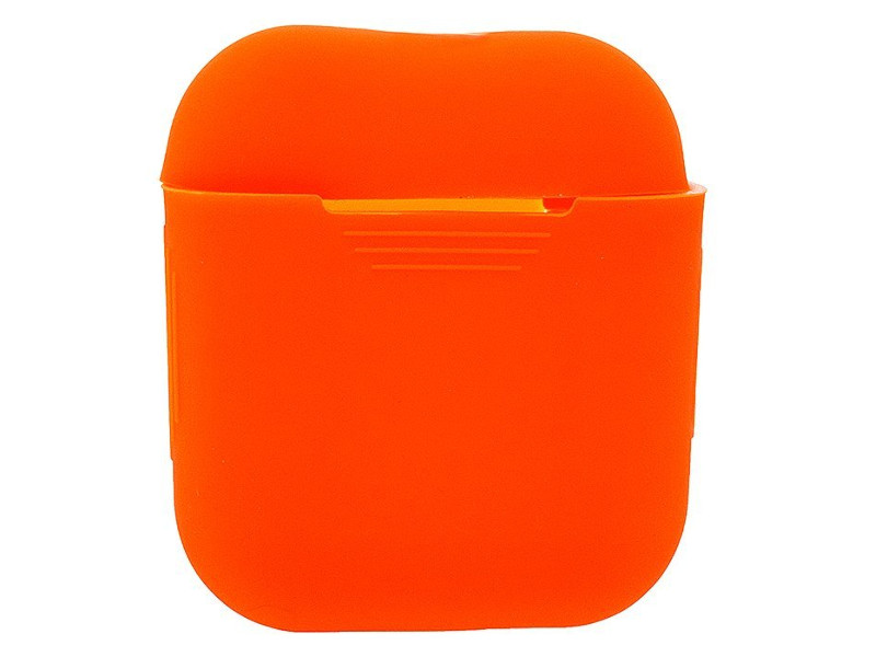 фото Чехол activ silicone slim для apple airpods orange 91802