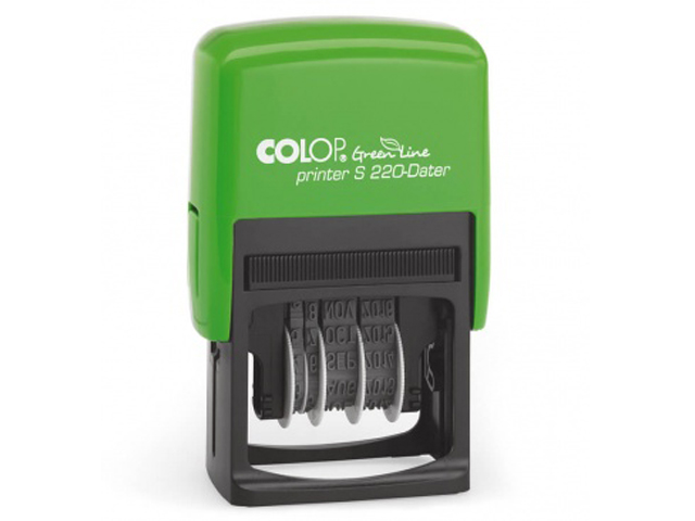 

Датер автоматический Colop Printer S220 Green Line 4mm, Printer S220 Green Line