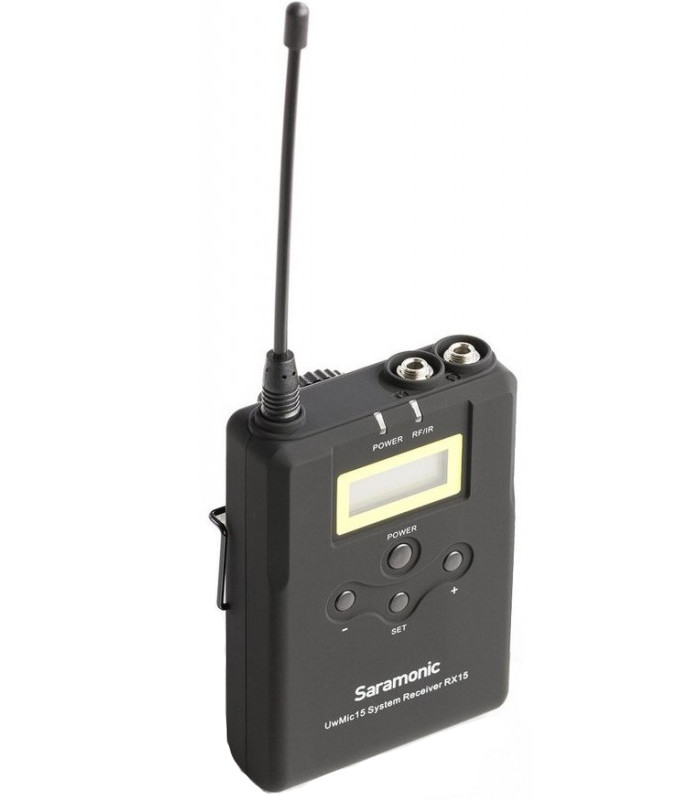 

Передатчик Saramonic UwMic15 SR-XLR15 для XLR микрофона, UwMic15 SR-XLR15