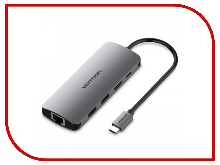 фото Хаб USB Vention Type C 5 in 1 CMAHA