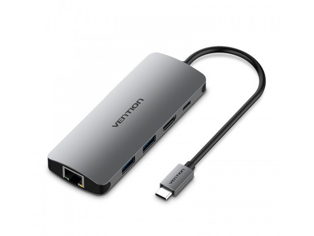 

Хаб USB Vention Type C 5 in 1 CMAHA