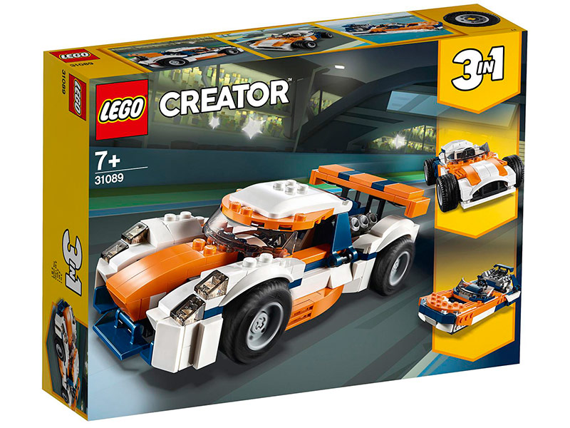 фото Конструктор Lego Оранжевый гоночный автомобиль 221 дет. 31089