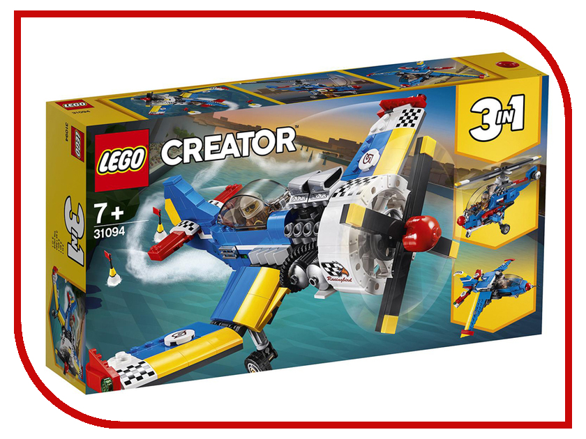 

Конструктор Lego Гоночный самолёт 333 дет. 31094, Гоночный самолёт