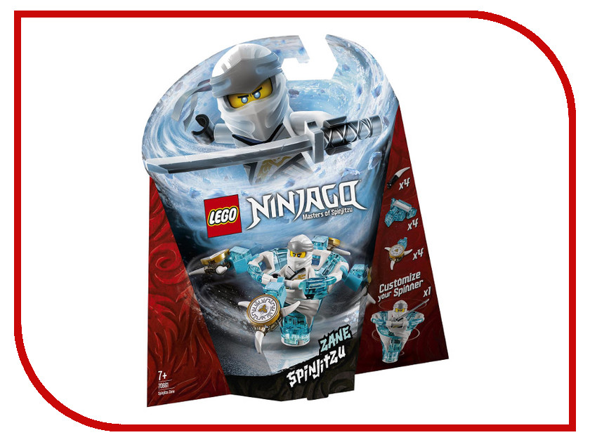 

Конструктор Lego Ninjago Зейн мастер Кружитцу 109 дет. 70661, Зейн мастер Кружитцу