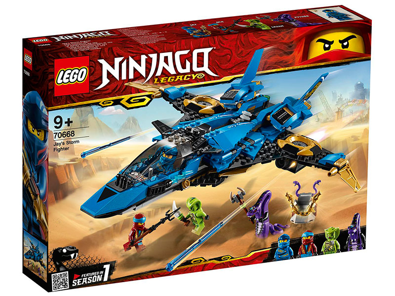 

Конструктор Lego Ninjago Штормовой истребитель Джея 490 дет. 70668, Штормовой истребитель Джея