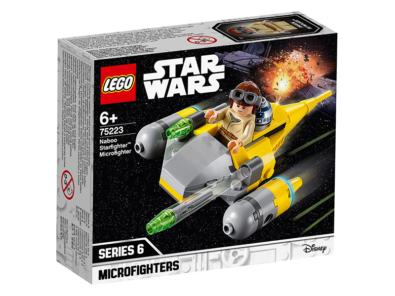 

Конструктор Lego Star Wars Истребитель Набу 62 дет. 75223, Истребитель Набу