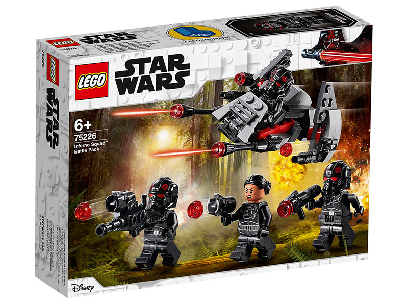 

Конструктор Lego Star Wars Боевой отряд Инферно 118 дет. 75226, Боевой отряд Инферно