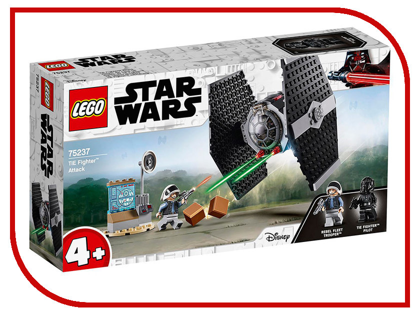 

Конструктор Lego Star Wars Истребитель TIE 77 дет. 75237, Истребитель TIE