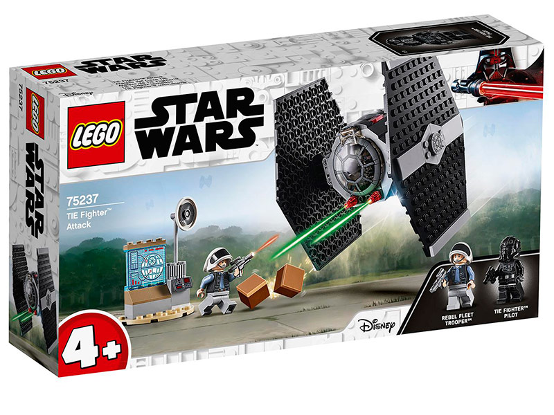 

Конструктор Lego Star Wars Истребитель TIE 77 дет. 75237, Истребитель TIE