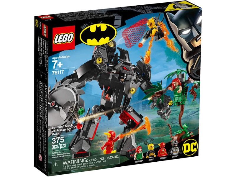 

Конструктор Lego DC Super Heroes Бэтмен против Ядовитого Плюща 375 дет. 76117, Бэтмен против Ядовитого Плюща