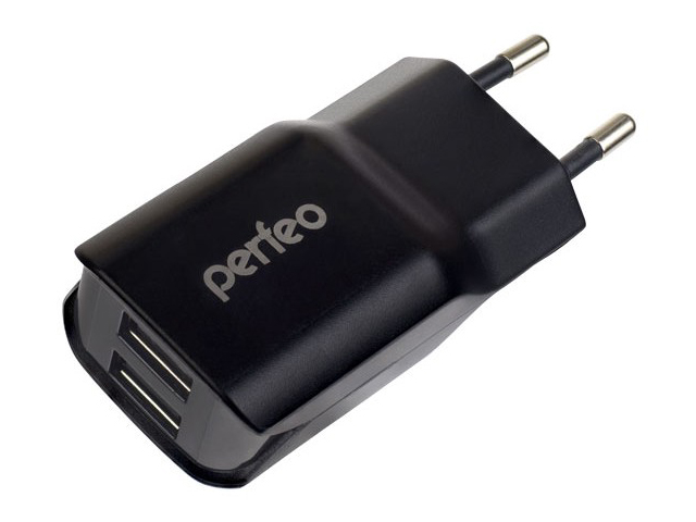 

Зарядное устройство Perfeo U2lite 2xUSB 2.1А Black PF-A4131, PF-A4131