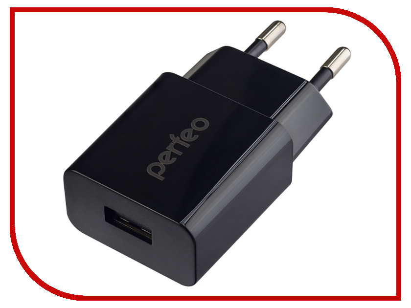 

Зарядное устройство Perfeo Cube 1 2.1А Black PF-A4129, PF-A4129