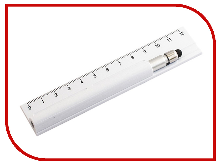 

Линейка с ручкой Эврика №2 White 98597, №2