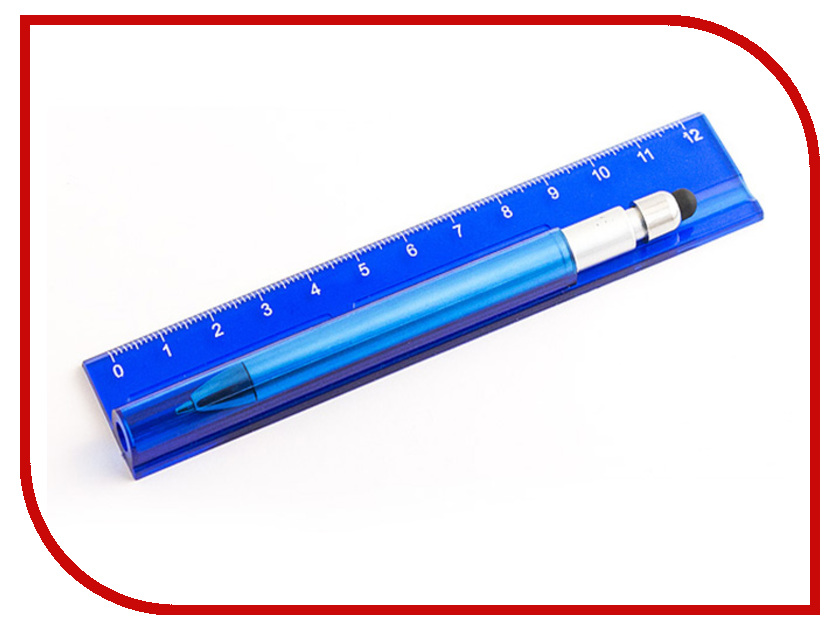 

Линейка с ручкой Эврика №3 Blue 98598, №3