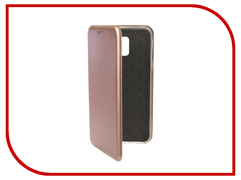 

Аксессуар Чехол для Samsung Galaxy J6 2018 Innovation Book Silicone Magnetic Rose Gold 13336, 13336