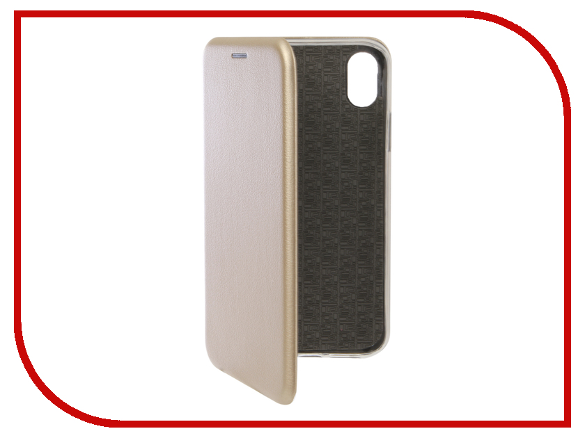 

Аксессуар Чехол Innovation для APPLE iPhone XR Book Silicone Magnetic Gold 13360, 13360