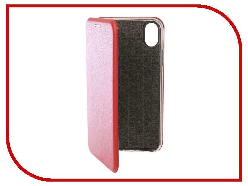 

Аксессуар Чехол для APPLE iPhone XR Innovation Book Silicone Magnetic Red 13364, 13364